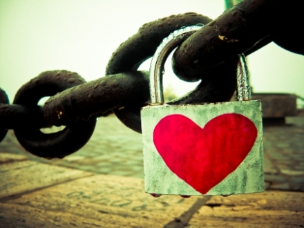 hidden treasure inside lock of love
