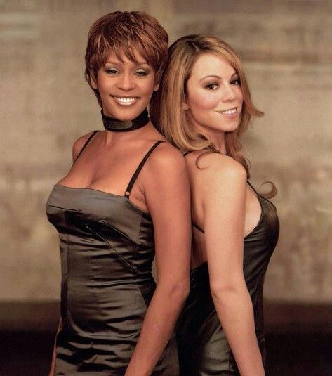 Whitney Houston and Mariah Carey
