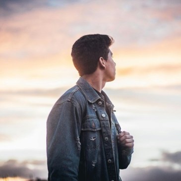 Person looking out into the distance.